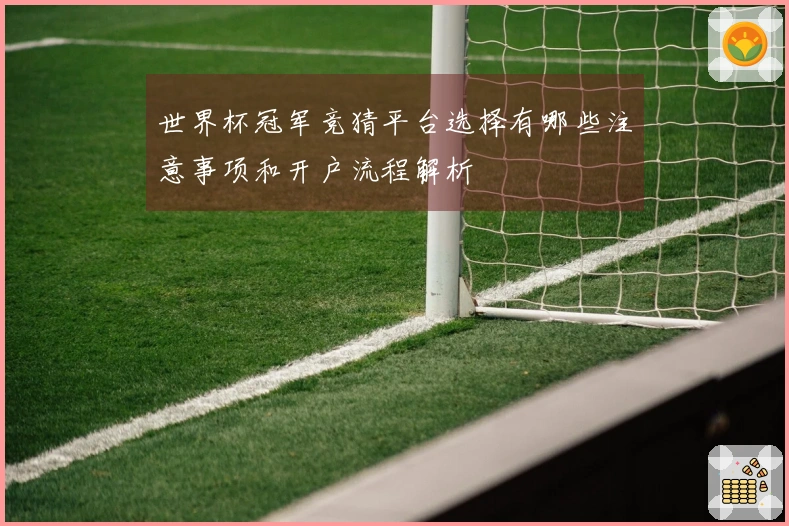 世界杯冠军竞猜平台选择有哪些注意事项和开户流程解析
